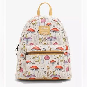 Disney tinkerbell mushroom mini Loungefly backpack